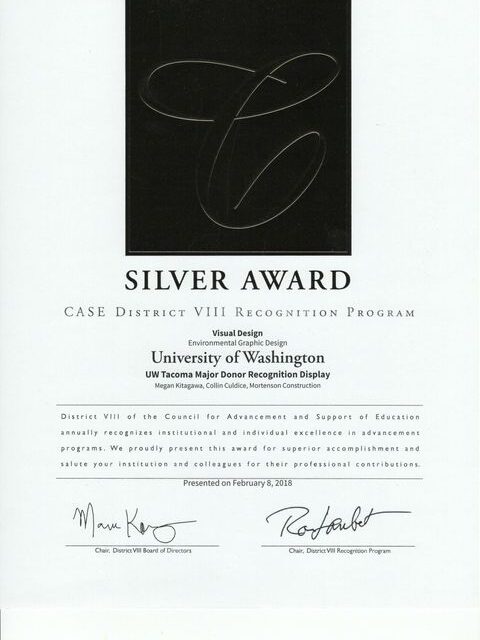 Silver+Award+UW | Blue Snow